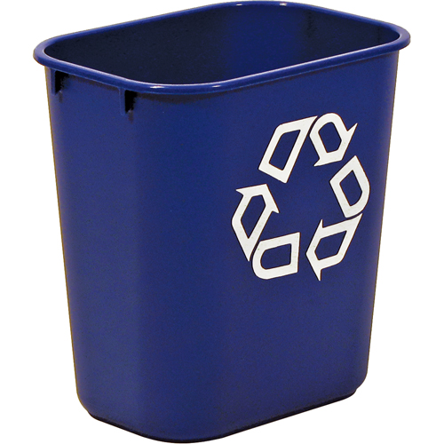 Contenant de recyclage, De bureau, Plastique, 13-5/8 pintes US GTA Hardware Inc