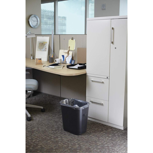 Soft Wastebasket, 28 Quarts, Plastic GTA Hardware Inc