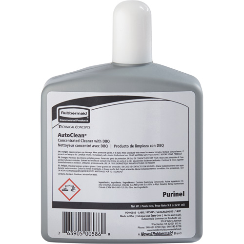 Replacement AutoClean&reg; Purinel&reg; Drain Maintainer & Toilet Cleaner, 9.8 oz., Bottle GTA Hardware Inc