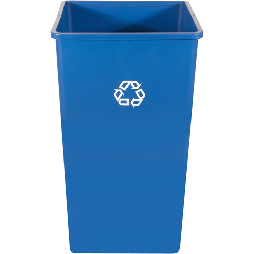 Contenant pour poste de recyclage, Vrac, Plastique, 50 gal. US GTA Hardware Inc