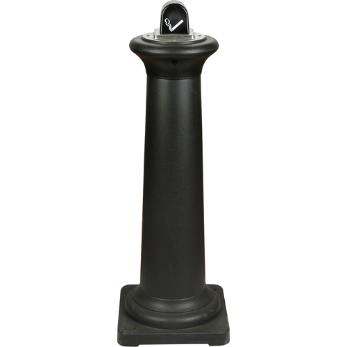 Groundskeeper Tuscan Cigarette Waste Collector, Free-Standing, Metal, 1 US gal. Capacity, 38-1/2" Height GTA Hardware Inc