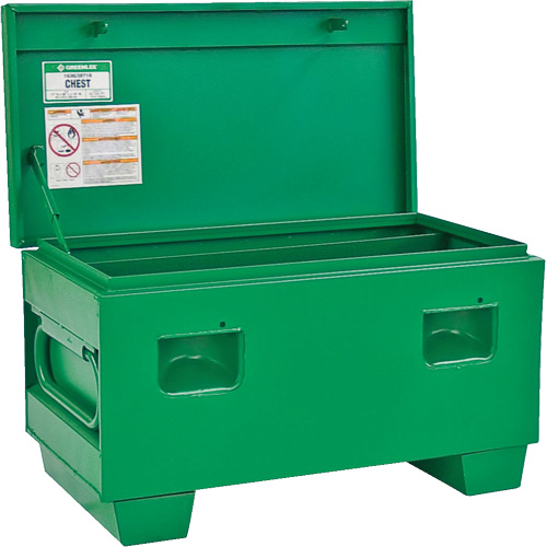 Chest Box, 36" W x 19" D x 17" H, Green GTA Hardware Inc