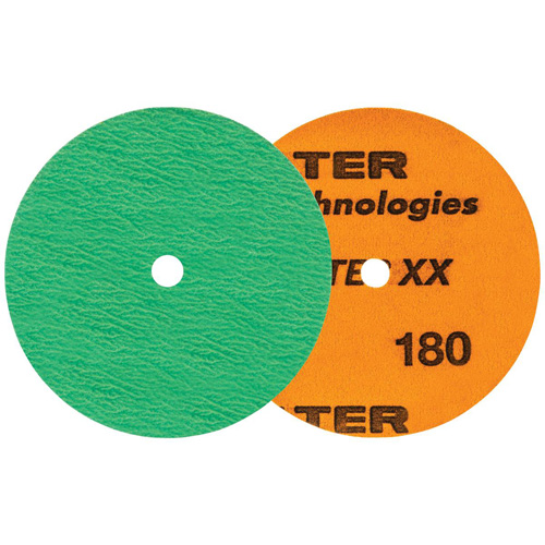 Quick-Step XX Sanding Disc, 4-1/2" Dia., 180 Grit, Ceramic GTA Hardware Inc