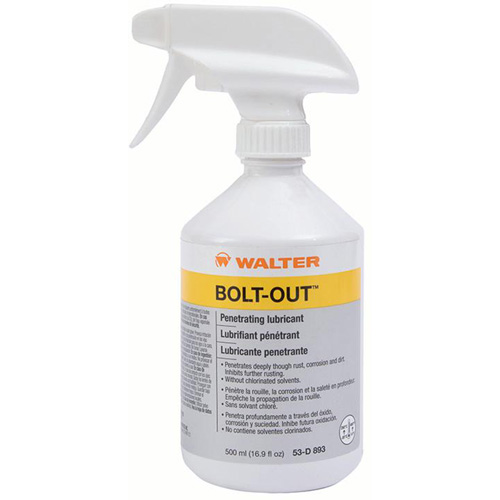 Refillable Trigger Sprayer for BOLT-OUT, Round, 500 ml, Plastic GTA Hardware Inc