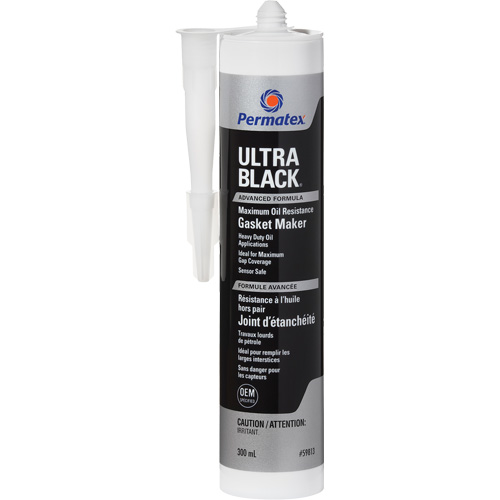 Ultra Black&reg; Gasket Maker, Cartridge, Black GTA Hardware Inc