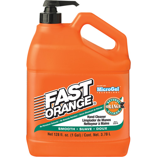 Hand Cleaner, Lotion, 3.78 L, Pump Bottle, Orange GTA Hardware Inc