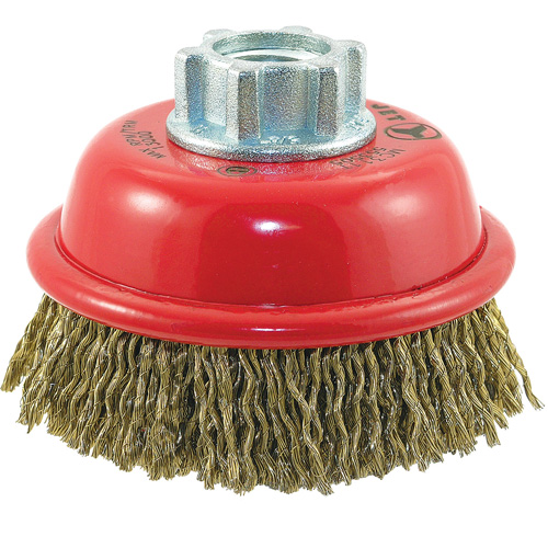 MAXI-CRIMPED Premium Crimped Wire Cup Brush GTA Hardware Inc