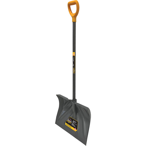 Pro Snow Shovel, Polypropylene Blade, 13-1/2" Wide, D-Grip Handle GTA Hardware Inc