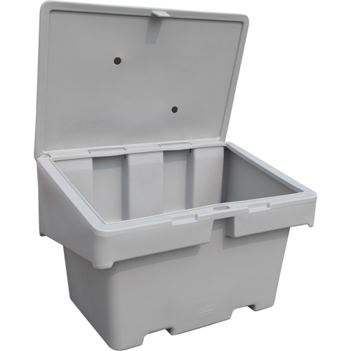 Salt Sand Container SOS, 48" x 33" x 34", 18.5 cu. Ft., Grey GTA Hardware Inc