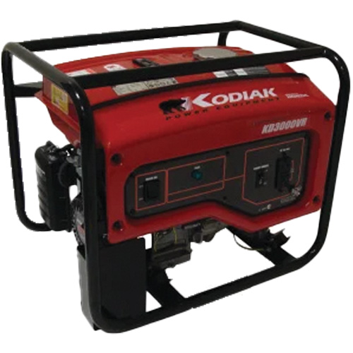 G&eacute;n&eacute;ratrice portative Kodiak KD3000VR, 2400 W nominale, 120 V, R&eacute;servoir de 16 L GTA Hardware Inc