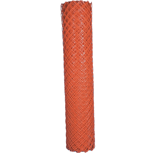 Cl&ocirc;ture s&eacute;curitaire, 50' lo x 4' la, Orange GTA Hardware Inc