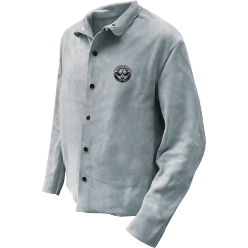 Veste de soudeur, Cuir, 2T-Grand, Gris GTA Hardware Inc