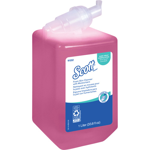 Scott&reg; Pro Skin Cleanser with Moisturizers, Foam, 1 L, Scented GTA Hardware Inc
