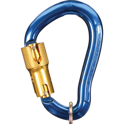 Nano-Lok Carabiner, Aluminum, 3600 lbs Capacity GTA Hardware Inc