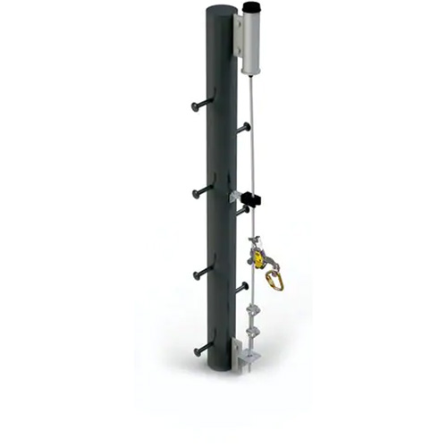 Support avec &eacute;cartement pour mat en acier Lad-Saf GTA Hardware Inc