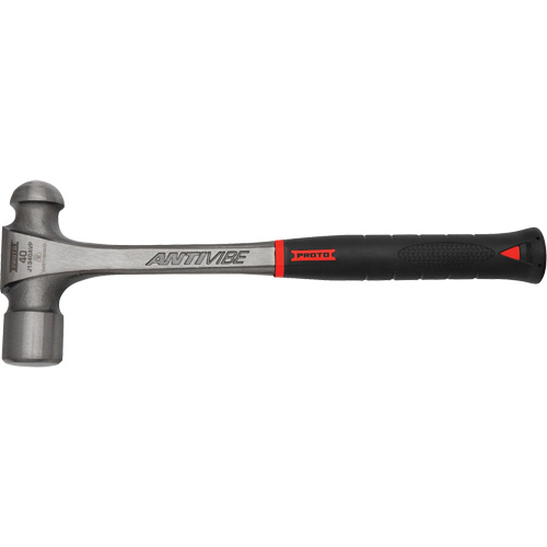 Marteau &agrave; panne ronde Anti-Vibe, Poids de la t&ecirc;te 40 oz, Face Poli, Prise Coussin&eacute;e GTA Hardware Inc