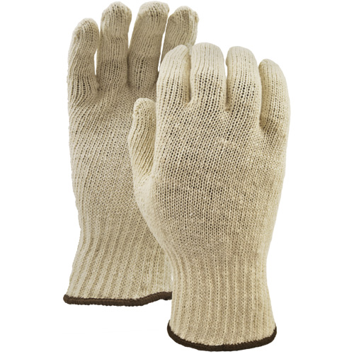 White Knight Gloves, Poly/Cotton, Large GTA Hardware Inc
