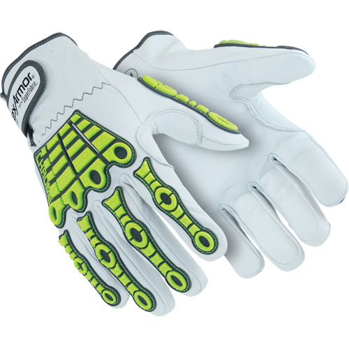 Gants r&eacute;sistant &agrave; la coupe Chrome Series 4080, 8/Moyen, Paume en Ch&egrave;vre, Poignet Boucle et crochet GTA Hardware Inc