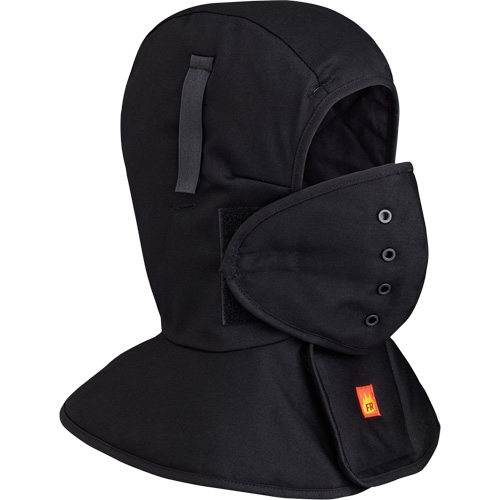 565A Doublure matelass&eacute;e FR &agrave; long col pour casque, Noir, Coton GTA Hardware Inc