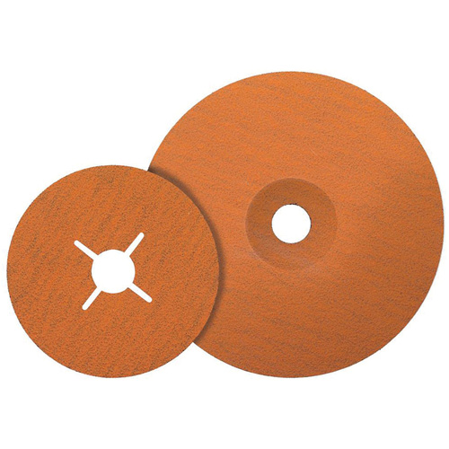 Coolcut XX Sanding Disc, Aluminum Oxide/Ceramic, 24, 4-1/2" Dia x 7/8" Arbor GTA Hardware Inc
