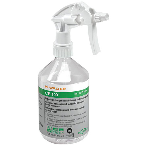 Empty Refillable Trigger Sprayer for CB 100, Round, 500 ml, Plastic GTA Hardware Inc