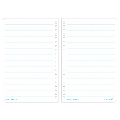 Carnet de notes de poche &agrave; spirale lat&eacute;rale, Couverture souple, Jaune, 64 Pages, 4-5/8" , 7"  GTA Hardware Inc