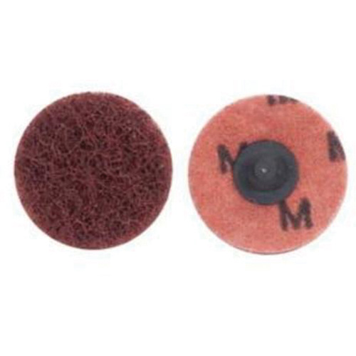 Quick-Change Buffing Disc, 2" Dia., Medium Grit, Aluminum Oxide GTA Hardware Inc