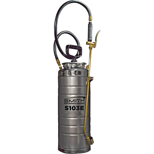 Vaporisateur de b&eacute;ton &agrave; compression s&eacute;rie industriel & entrepreneur, 3,5 gal. (16 L), Acier inoxydable, Lance de 24" GTA Hardware Inc