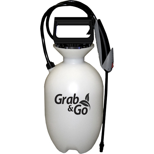 Vaporisateur pour usage multiple Grab & Go, 1 gal. (4,5 L), Poly&eacute;thyl&egrave;ne, Lance de 10" GTA Hardware Inc
