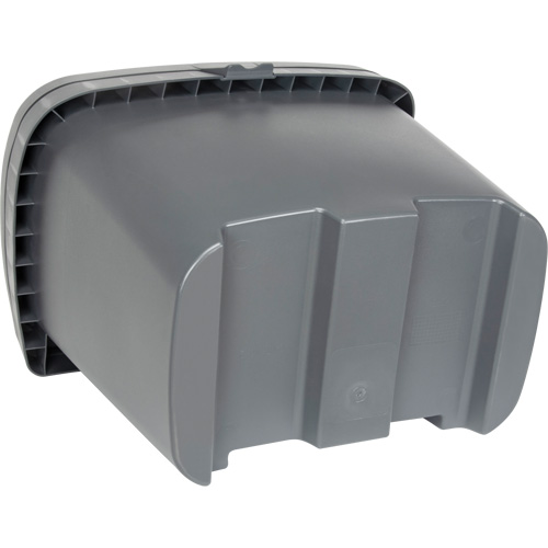 Bacs d'entreposage pour sel & sable, Avec Moraillon, 21" x 27" x 26", 4,24 pi³, Gris GTA Hardware Inc