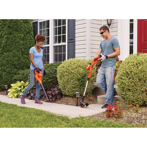 Ensemble combin&eacute; coupe-bordure/taille-bordure et balayeuse pour surfaces rigides Max*, 10", &agrave; pile, 20 V GTA Hardware Inc