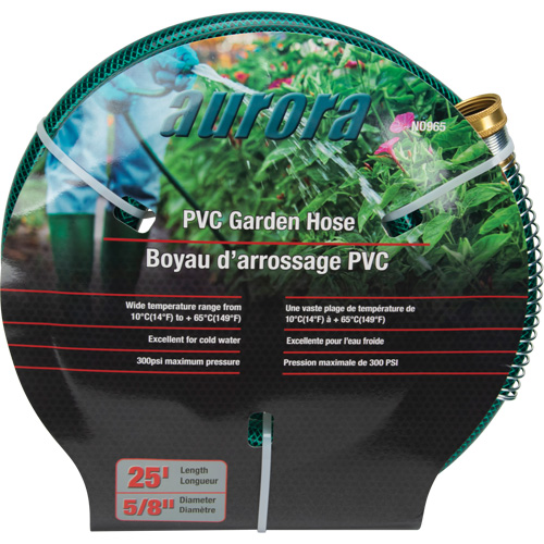 Tuyau de jardin, PVC, 5/8" dia x 25' GTA Hardware Inc