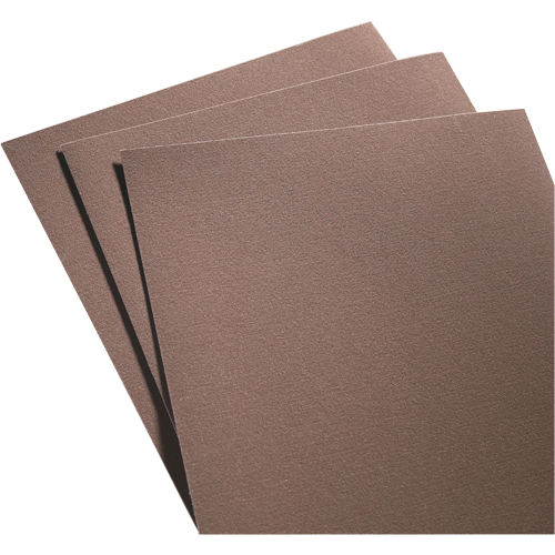 Papier abrasif en feuilles de tissu - Metalite K225, 9" x 11", Grain 40, Oxyde d'aluminium GTA Hardware Inc