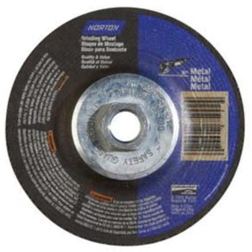 Metal Grinding Wheels, 4-1/2" x 1/4", 5/8"-11 Arbor, Aluminum Oxide, Type 27 GTA Hardware Inc