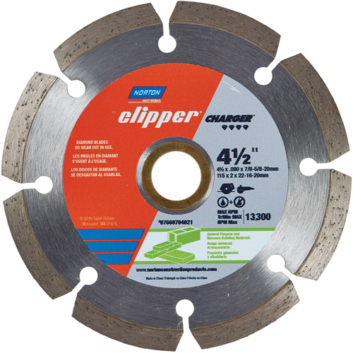 Clipper&reg; Charger Segmented Saw Blade GTA Hardware Inc