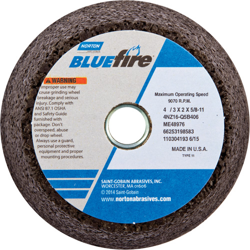 Disque &agrave; &eacute;barbage portatif non renforc&eacute; BlueFire GTA Hardware Inc