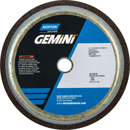 Gemini&reg; Non-Reinforced Portable Snagging Cups GTA Hardware Inc