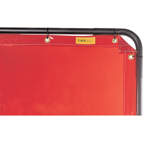 &eacute;cran et cadre pour soudage, Orange, 6' x 6' GTA Hardware Inc