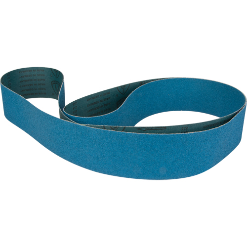 Abrasive Sanding Belt, 4" W x 137" L, Zirconia Alumina, 80 Grit GTA Hardware Inc