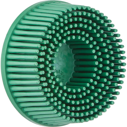 Scotch-Brite Roloc Bristle Disc, Ceramic, Coarse Grit, 2" Dia. GTA Hardware Inc