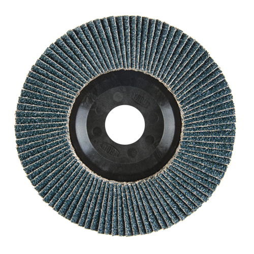 Flap Disc, 4-1/2" x 7/8", Type 27, 40 Grit, Zirconium GTA Hardware Inc