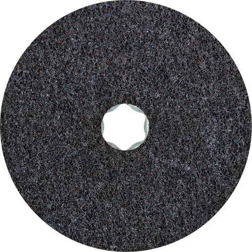 Disc de conditionnement de surface &agrave; boucles et crochets, 4-1/2" dia., Grain Moyen, Oxyde d'aluminium GTA Hardware Inc