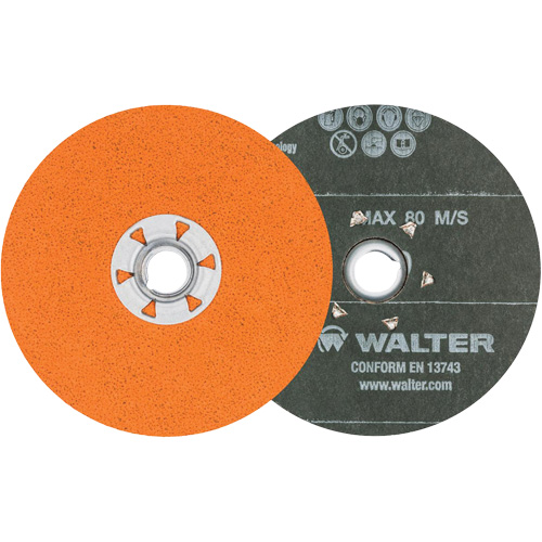 Coolcut XX Sanding Disc, 4-1/2" Dia., 60 Grit, Ceramic GTA Hardware Inc