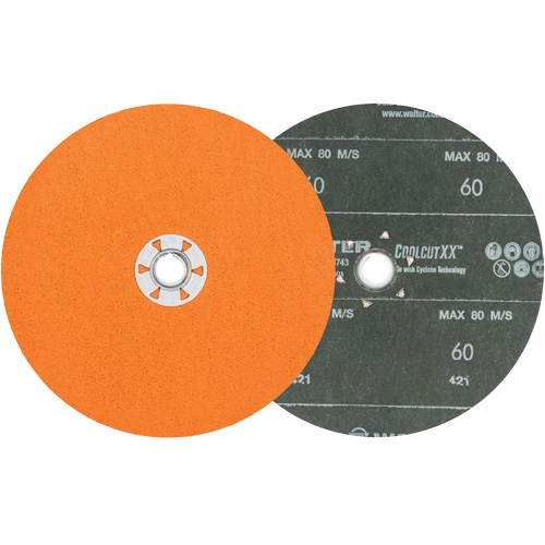 Disque de sablage Coolcut XX, 7" dia., Grain 60, C&eacute;ramique GTA Hardware Inc