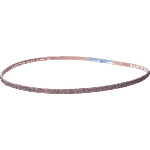 Courroie en toile pour ponceuse Metalite, 3/8" la x 13" lo, Oxyde d'aluminium, Grain Cors&eacute;/P80 GTA Hardware Inc