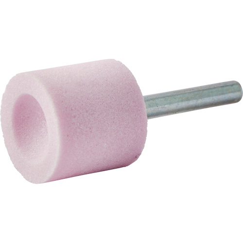 Meule mont&eacute;e vitrifi&eacute;e, A38, Oxyde d'aluminium, 1" dia., 1" lo, 80 Grain GTA Hardware Inc
