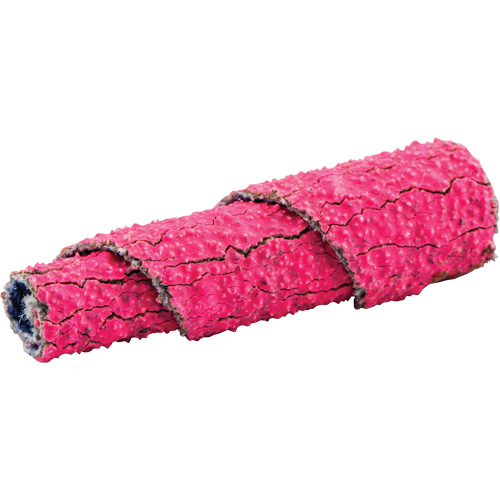 Rouleaux de cartouches en spirale pleine conique R928, 60 Grain, 3/8" dia., C&eacute;ramique d'alumine, 1-1/2" lo, 1/8" Dimension de l'arbre GTA Hardware Inc