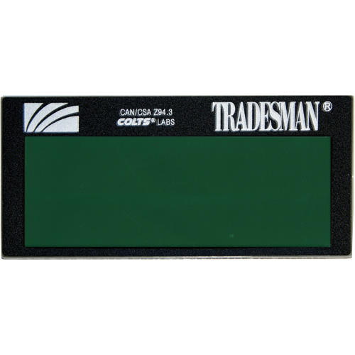Lentille de soudage autoassombrissante simple pour ouvrier ArcOne, 2" la x 4-1/4" h Champ de vision, Pour utilisation avec ArcOne&reg; GTA Hardware Inc