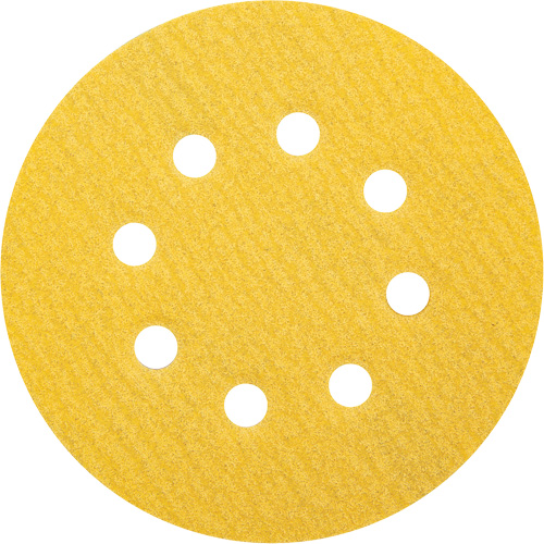 Gold Reserve A296 Paper H&L Vacuum Disc, 5" Dia., 120 Grit, Aluminum Oxide, C-Weight GTA Hardware Inc