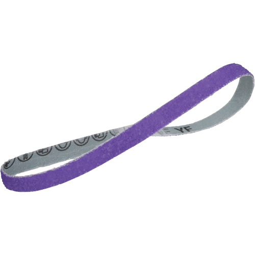 Courroie en toile 1184F Cubitron 3, 1/2" la x 18" lo, C&eacute;ramique, Grain 36+ GTA Hardware Inc